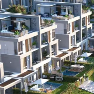 بسعر مغري فيلا 520م بكمبوند ذا يارد ايليت زايد فيو رائع