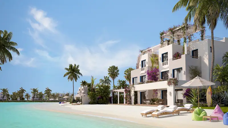 باقل من سعر السوق، شاليه في قرية لفلز ماونتن فيو الساحل الشمالي 116م تشطيب كامل