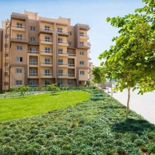 للبيع بالتقسيط شقة 102 متر في كمبوند اشجار سيتي اكتوبر