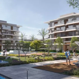 للبيع بالتقسيط شقة 155 متر في بوتيك فيلدج التجمع الخامس