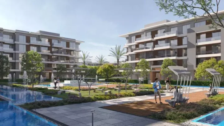 شقة للبيع 180م في مشروع بوتيك فيلدج التجمع الخامس بسعر خيالي