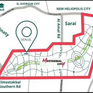 شقة لقطة للبيع 145م في روسيل سيتي المستقبل سيتي بسعر خيالي