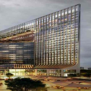 اشتري محل بمساحة 95 متر في مول جرين ريفر تاور العاصمة الادارية