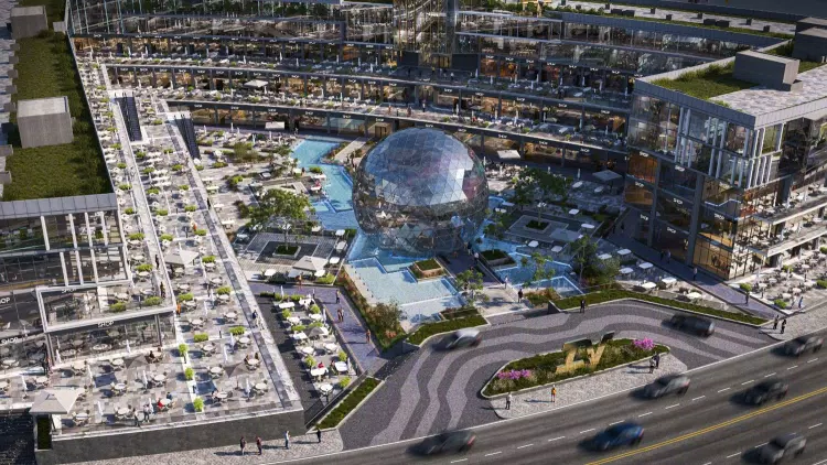 للبيع بالتقسيط مكتب 46 متر في اي في بيزنس بارك التجمع الخامس