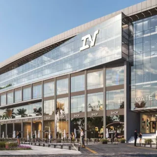 للبيع بالتقسيط مكتب 46 متر في اي في بيزنس بارك التجمع الخامس