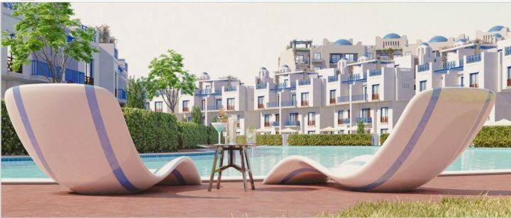 تحت سعر السوق شاليه 124م للبيع في قرية ايكو مينا