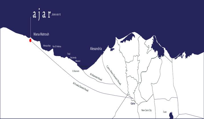 أحصل على فيلا في قرية اجار مرسي مطروح بمساحة 245 متر