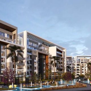 شقة للبيع 137م في كمبوند رايت العاصمة الإدارية الجديدة بتسهيلات فى السداد