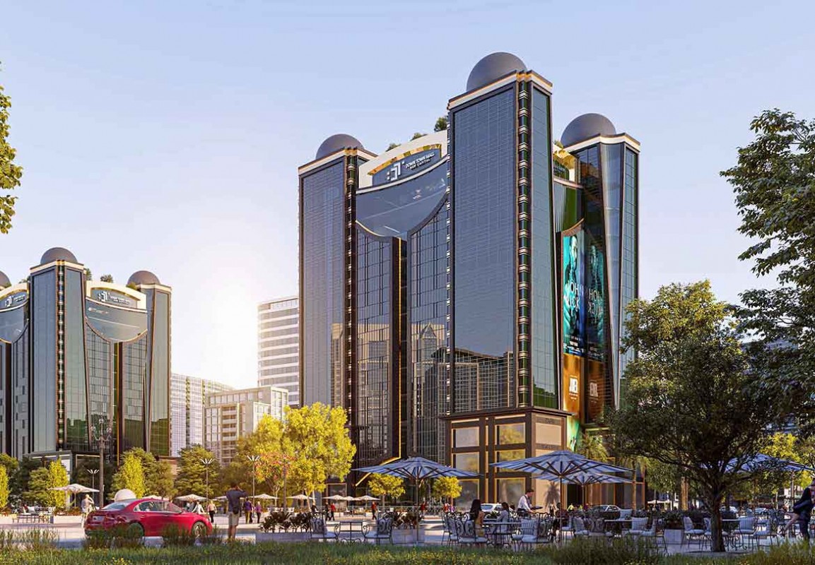 بمُقدم 15% امتلك محل في داون تاون العاصمة الجديدة بمساحة 55 متر