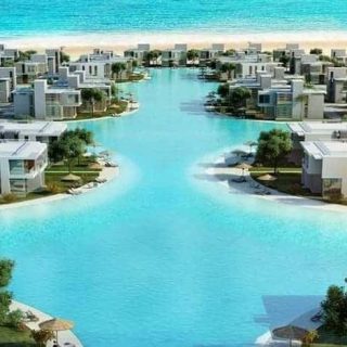 ارخص شاليه 165م للبيع فى مشروع ايكو مينا الساحل الشمالي