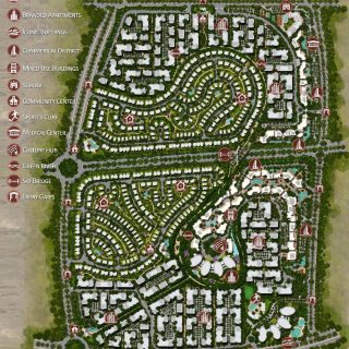 Lazzuro Il Bosco City Mostakbal City Compound Misr Italia