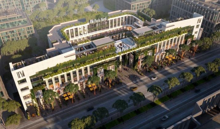 ارخص محل 100م للبيع فى بارك يارد مول أكتوبر