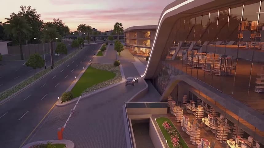 بالتقسيط علي 5 سنوات احجز مكتب في مول سنترادا بلازا بمساحة 110 متر