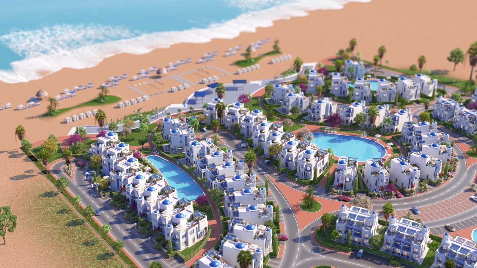 ارخص شاليه 165م للبيع فى مشروع ايكو مينا الساحل الشمالي