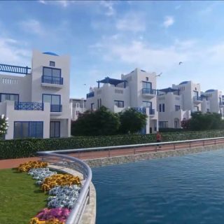 ارخص شاليه 165م للبيع فى مشروع ايكو مينا الساحل الشمالي