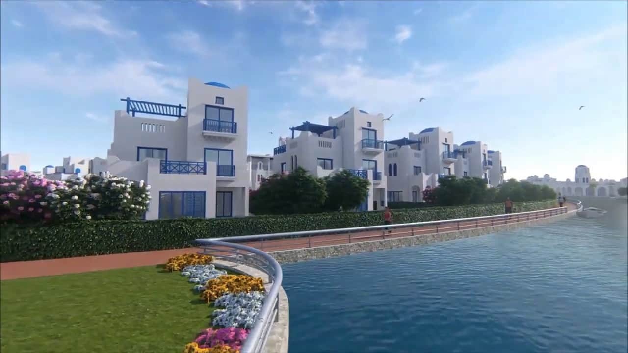 ارخص شاليه 165م للبيع فى مشروع ايكو مينا الساحل الشمالي