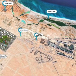 بمساحة 235 متر اسكن في مشروع سانتوريني العلمين الجديدة