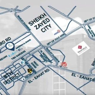 ارخص محل 100م للبيع فى ليك 46 مول اكتوبر