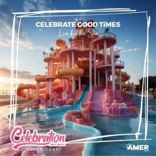 سيليبريشن ويست بيتش الساحل الشمالي عامر جروب – Celebration West Beach North Coast