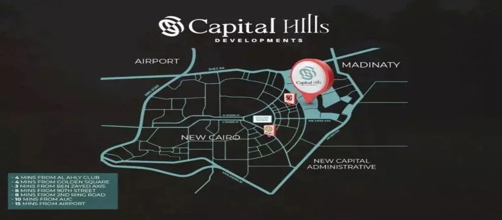 Morfo New Cairo Compound Capital Hills Developments