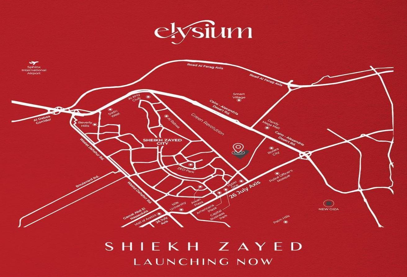 Elysium Sheikh Zayed Compound Line Development