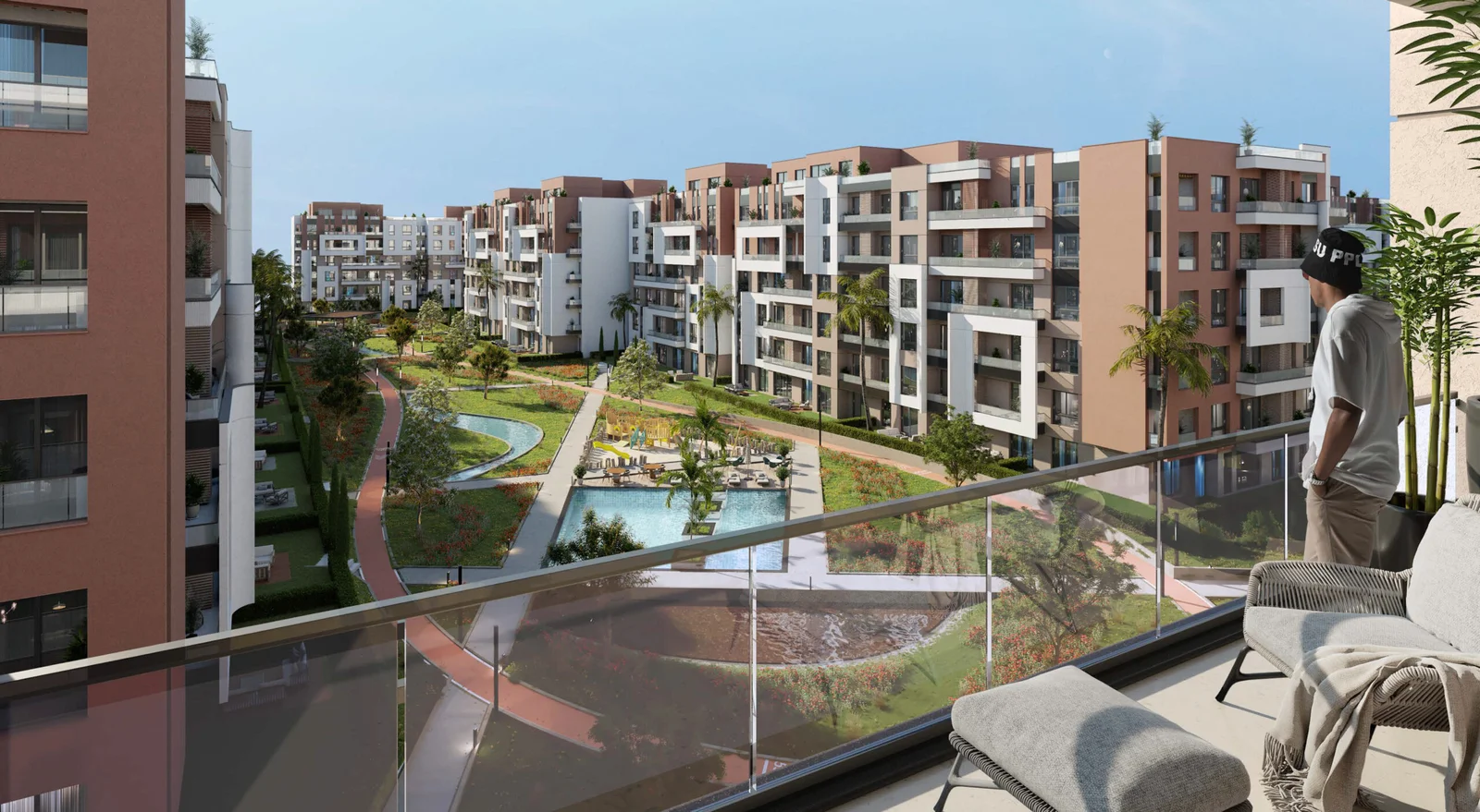 Elysium Sheikh Zayed Compound Line Development