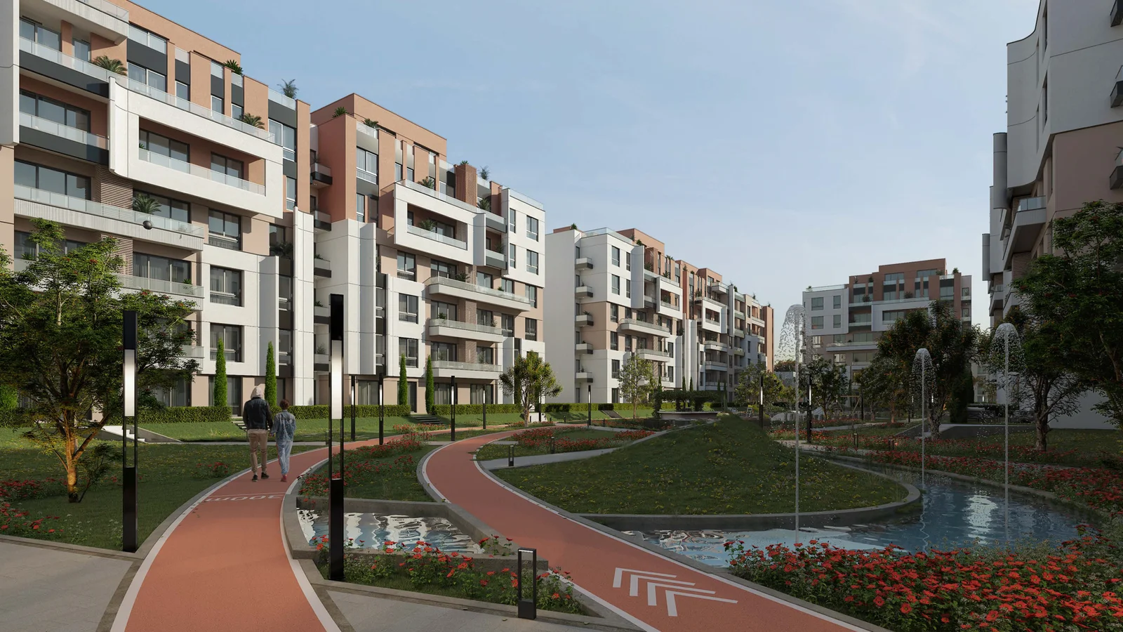 Elysium Sheikh Zayed Compound Line Development