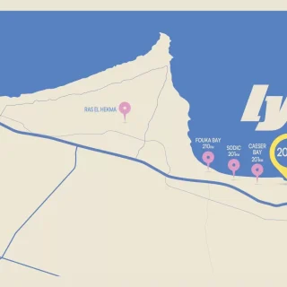 عرض متميز فيلا 225 متر للبيع في ليف سيزار الساحل الشمالي بموقع مميز