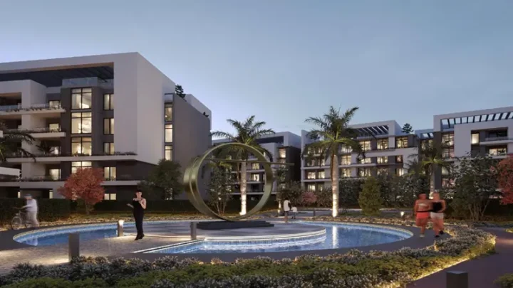 شقة رائعة 128م للبيع في موقع مميز جدا داخل بالم ايلاند الشروق