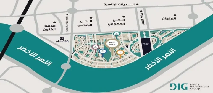 عرض متميز مكتب 105 متر للبيع في تراك 15 تاور بموقع مميز