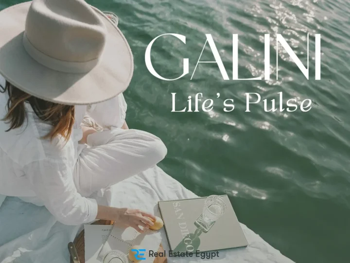 اسكن في مشروع جاليني الساحل الشمالي شاليه بمساحة 132 متر