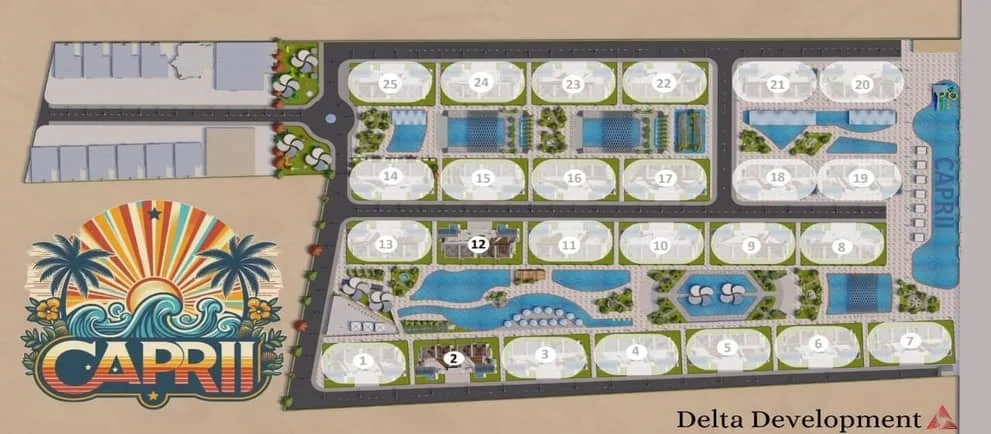 Capri village Sidi Abdel Rahman North Coast Delta Development