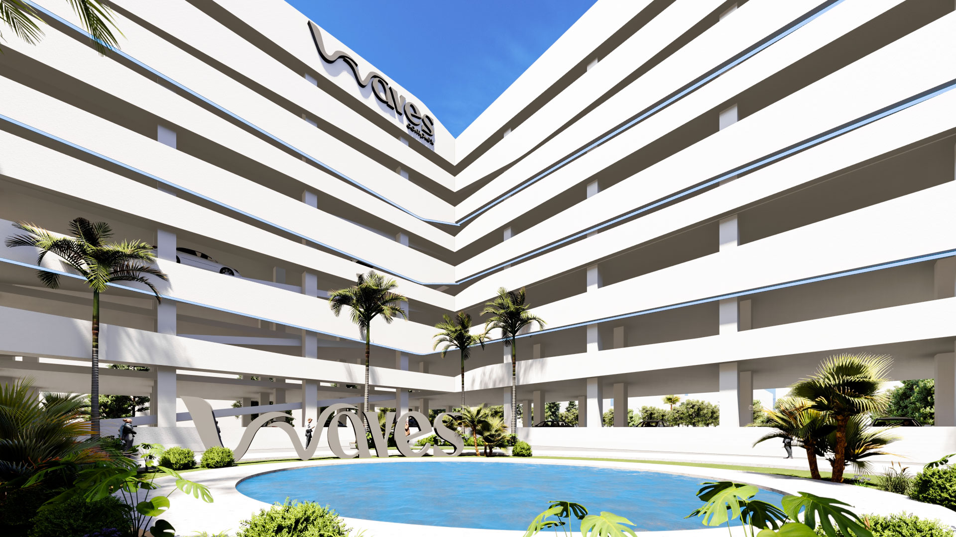 Waves Complex Mall Nozha Ebny Developments