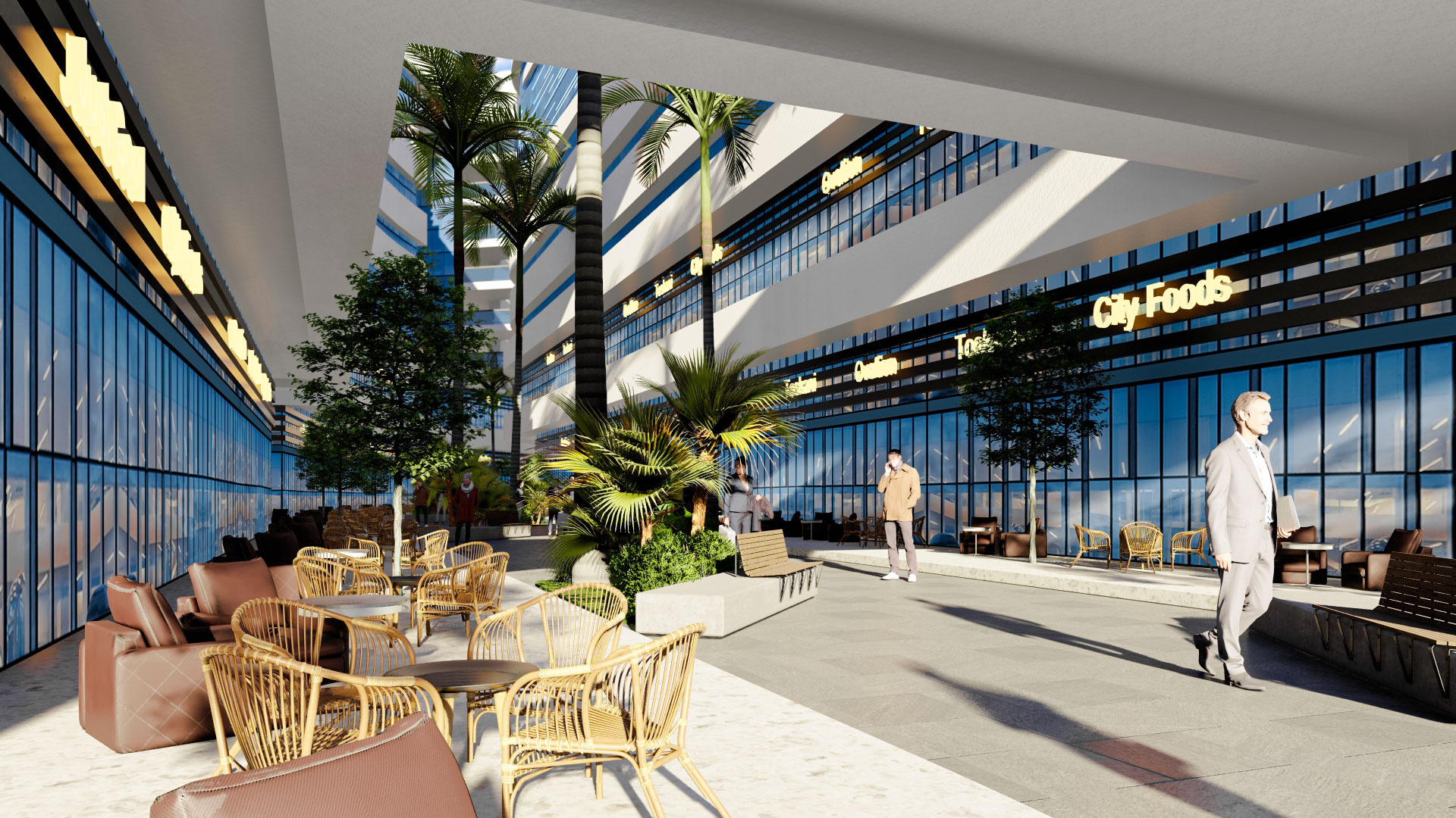 Waves Complex Mall Nozha Ebny Developments