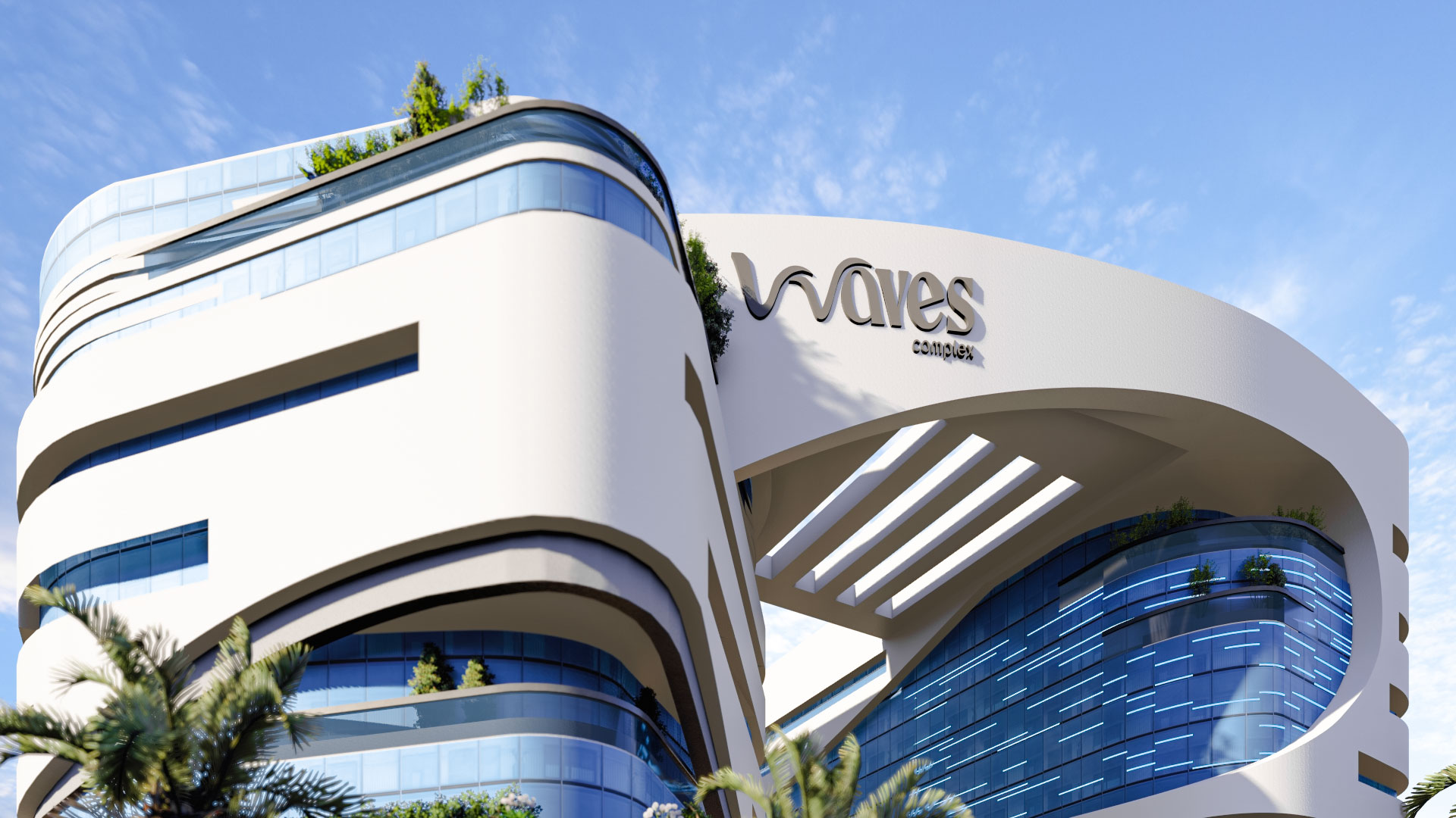 Waves Complex Mall Nozha Ebny Developments
