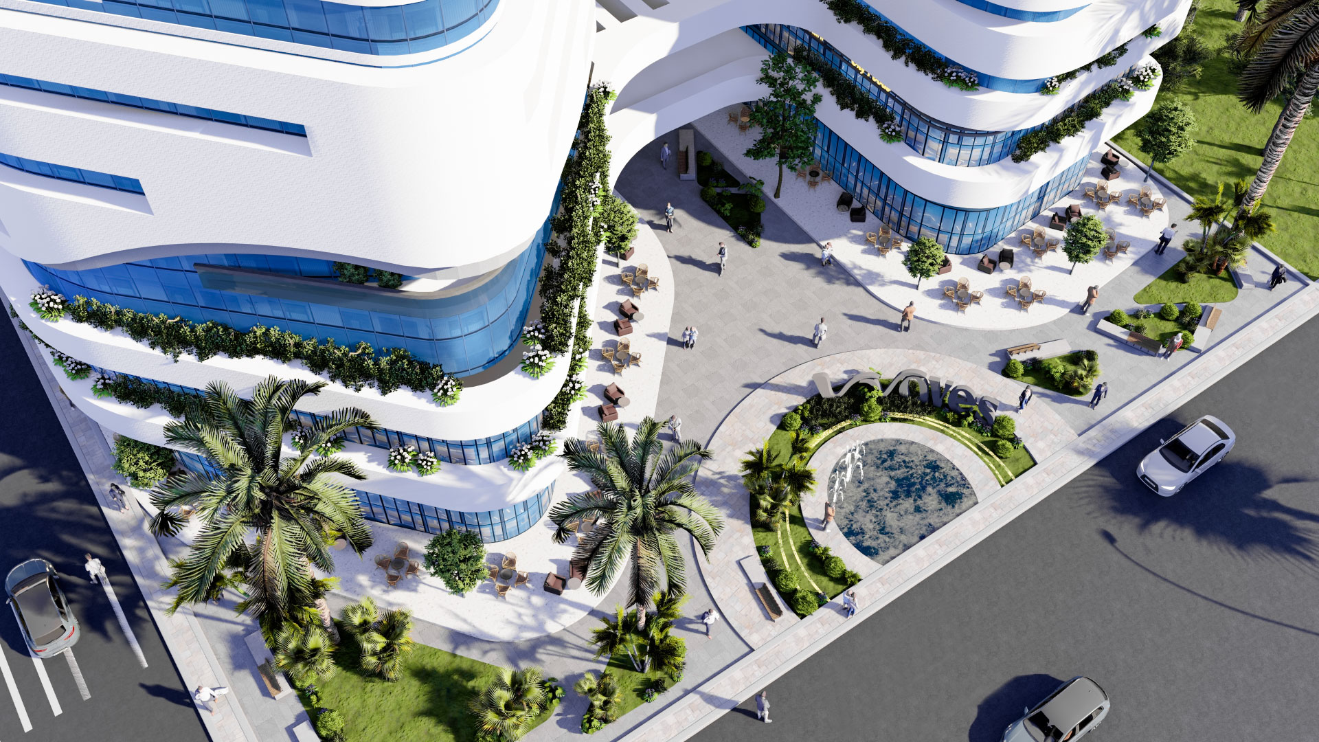 Waves Complex Mall Nozha Ebny Developments