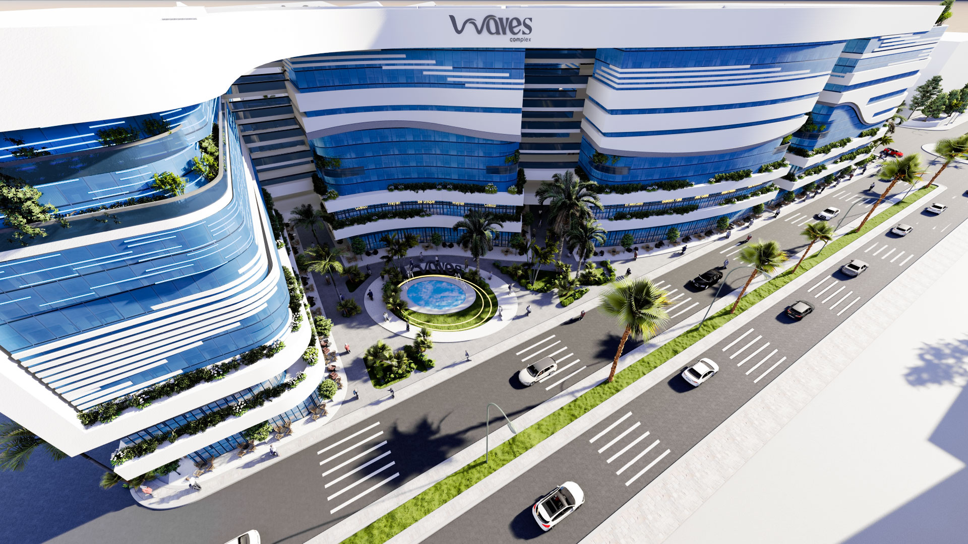 Waves Complex Mall Nozha Ebny Developments