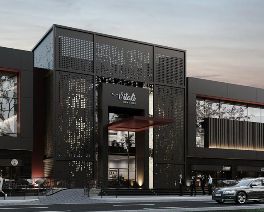 تحت سعر السوق محل 110م للبيع في مشروع فيتالي القاهرة الجديدة