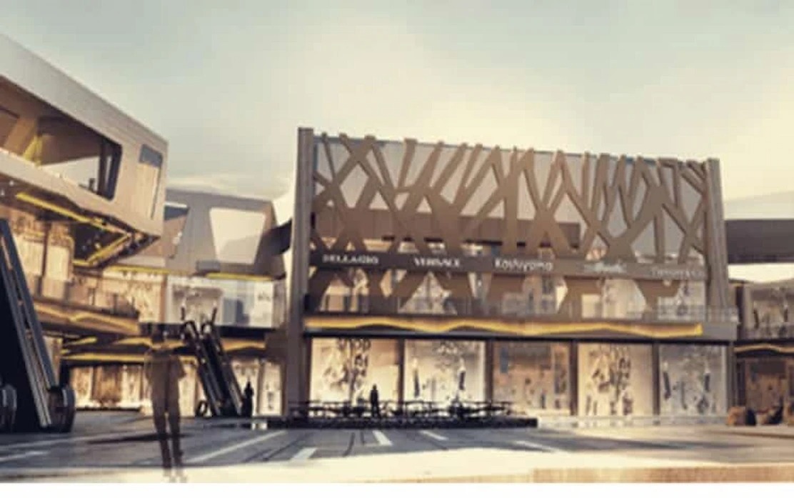 O Yard New Cairo Mall Concrete Development